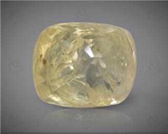 Yellow Sapphire Unheated & Untreated Natural Certified 4.04  CTS.  (  42505  DIN  )